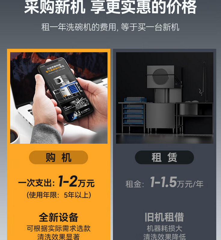 麦大厨大型刷碗机：餐饮业清洁新高度，智能