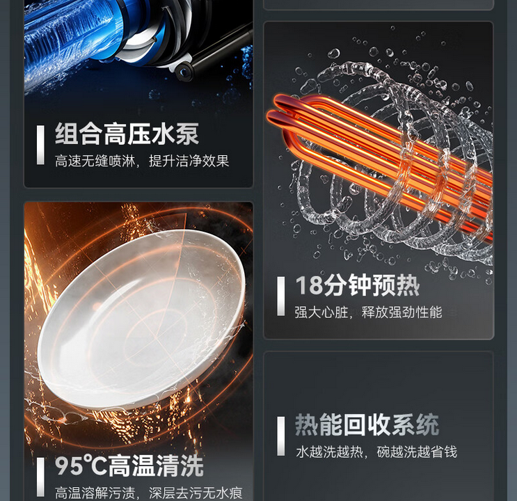 麦大厨洗碗机：满足各种餐具清洗需求，让清